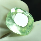 Sapphire Loose Gemstone 7.85 Carat Lemon Color Glistening Certified Sapphire Natural Square Cushion Cut World's Best Lemon Color Sapphire Gem